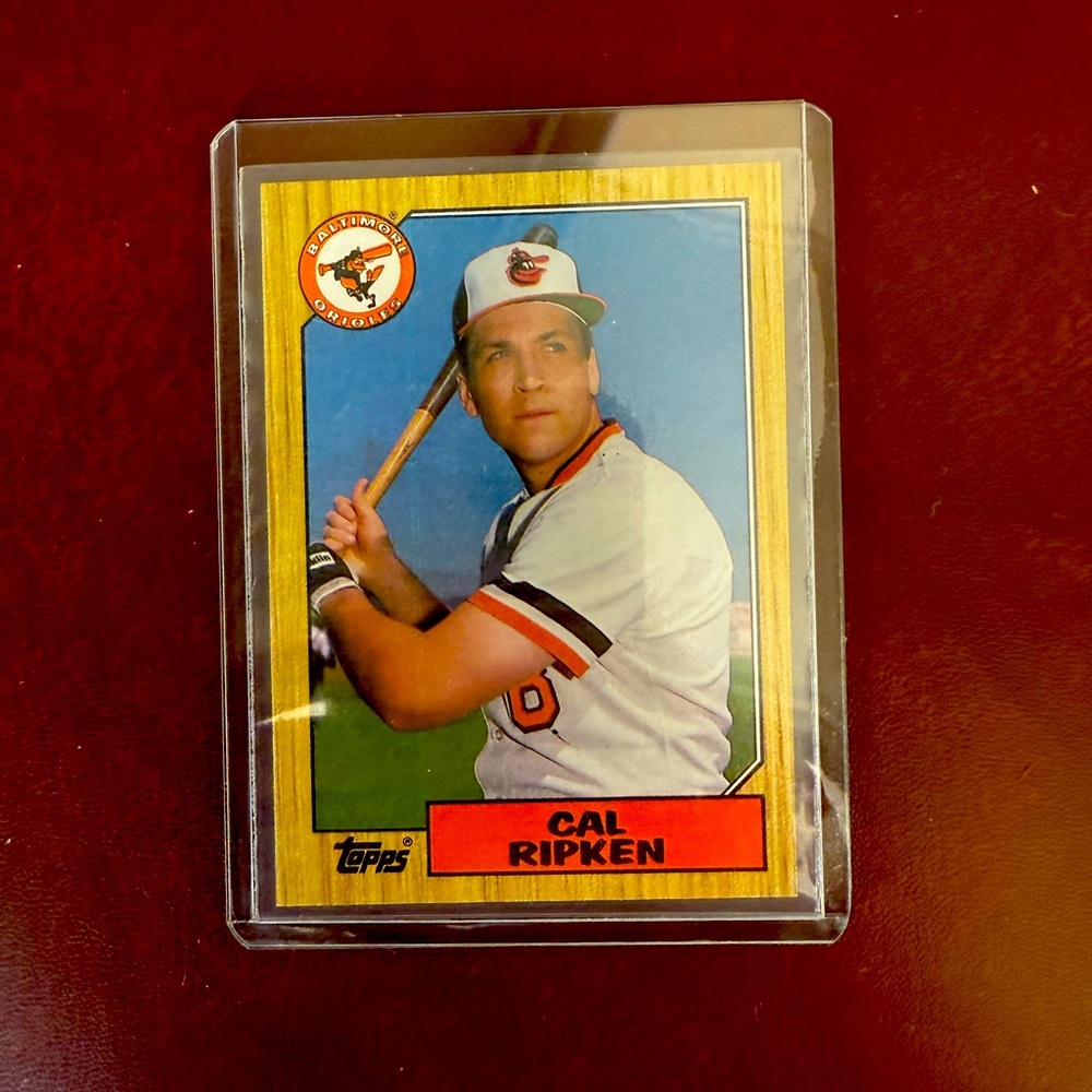 Topps Cal Ripken Card
